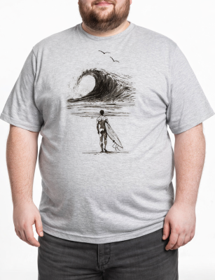 FRUIT OF THE LOOM T-shirt με στάμπα K304 BIG